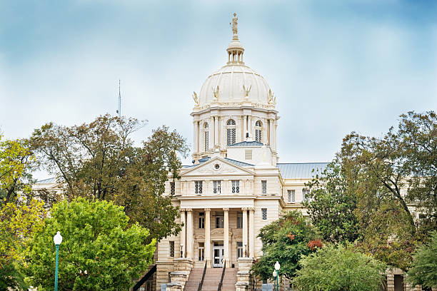 McLennan County Courthouse in Downtown Waco Texas USA