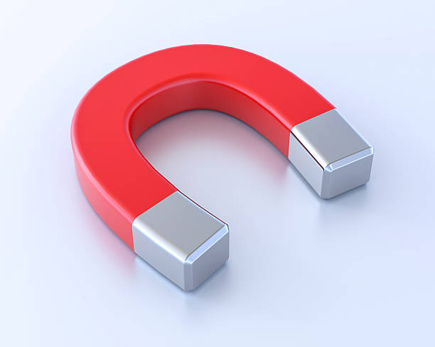 istock 3D Isolated Red White Magnet Attraction Illustration 638594066