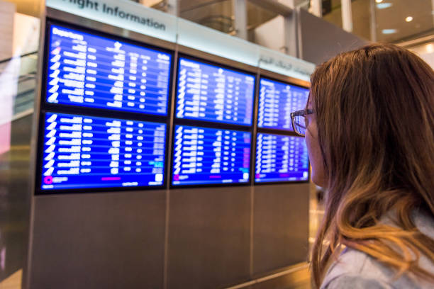 istock Young female traveler deciding where to go. 638594508