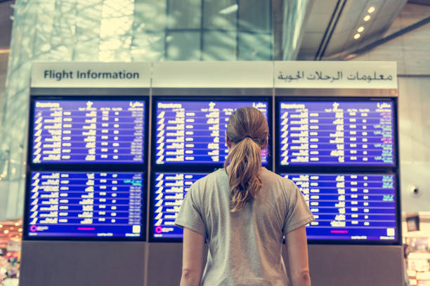 istock Young female traveler deciding where to go. 638594746