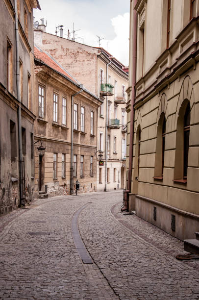 istock Ancient street in the downtown 638598040