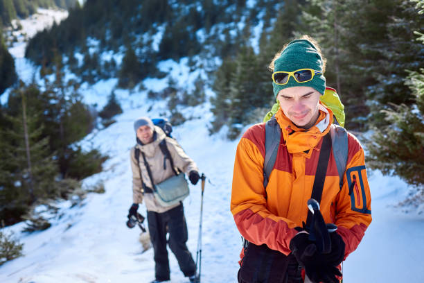 istock hikers in the winter mountains 638598656