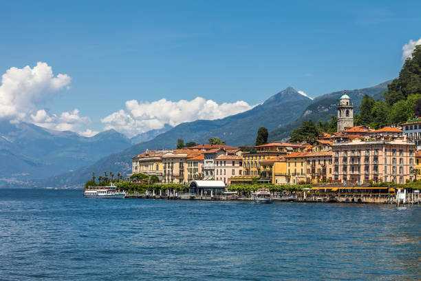 istock Beautiful town Bellagio on Lake Como in Italy 638601144