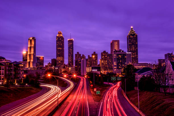 Atlanta skyline stock photo