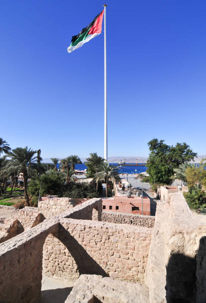 istock Aqaba Fort in Aqaba, South Jordan 638606496