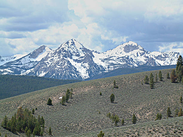 istock Sawtooth Mountains near Stanley, Idaho A 638611378