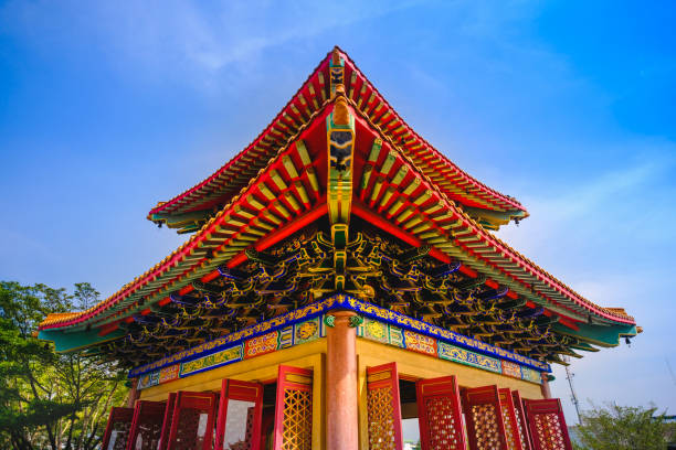 istock Traditional and architecture Chinese style temple. 638611950
