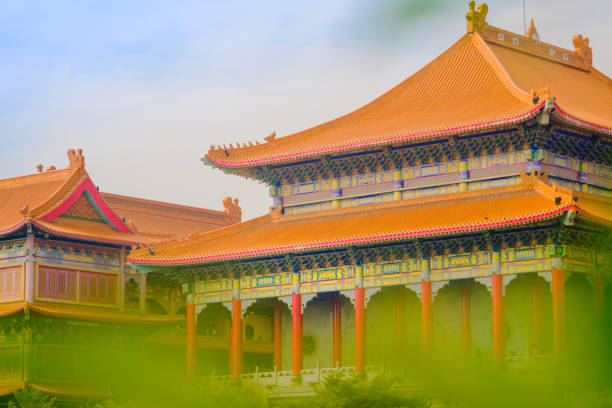 istock Traditional and architecture Chinese style temple. 638613354