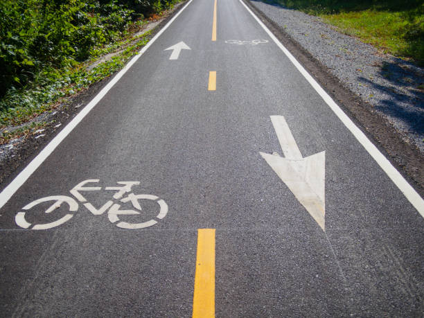 istock White bicycle sign and symbol 638613356