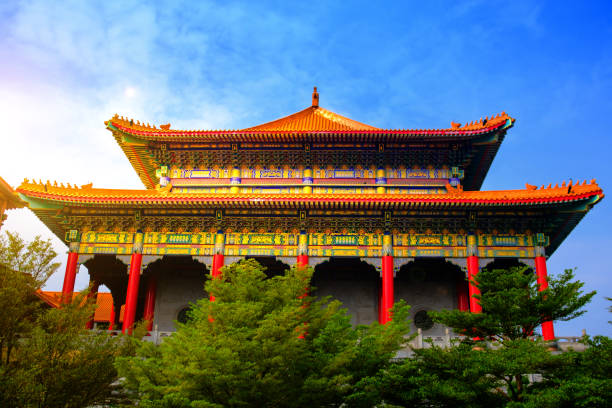 istock Traditional and architecture Chinese style temple. 638613644