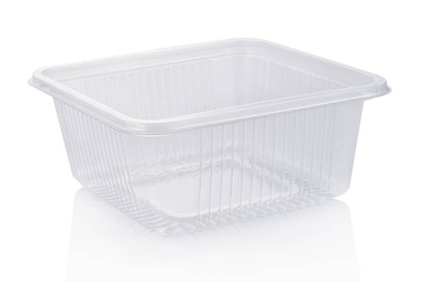 istock Plastic food package isolated on white 638617946
