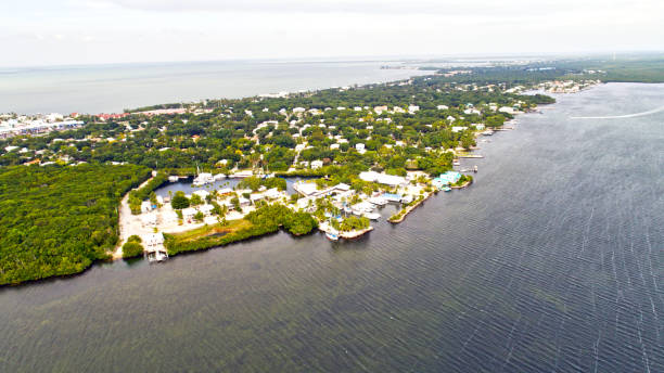 Islamorada Key Aerial View South Florida