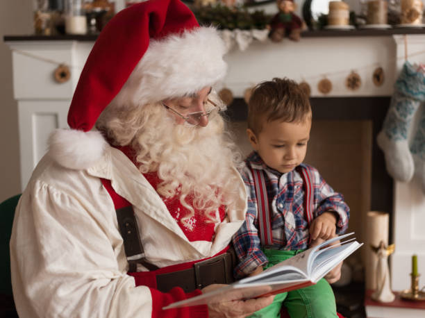 istock Santa Claus with Child 638626356