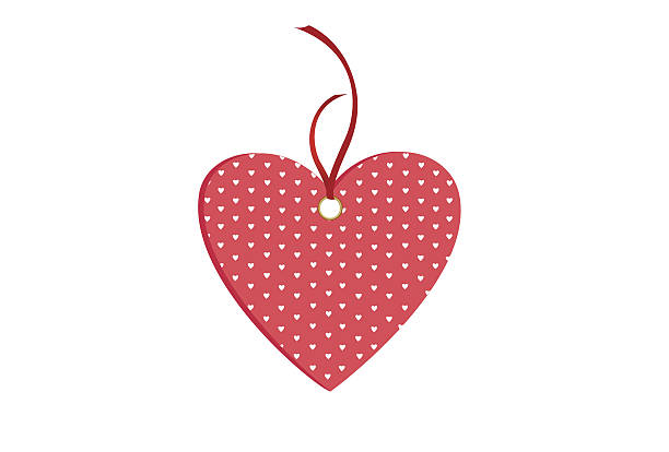 istock Beautiful decorative pink heart made of paper 638626380