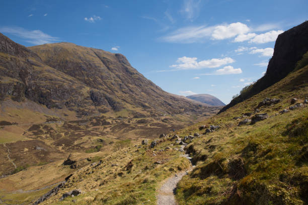 istock Path up mountains Glencoe Scotland UK Scottish Highlands 638628774