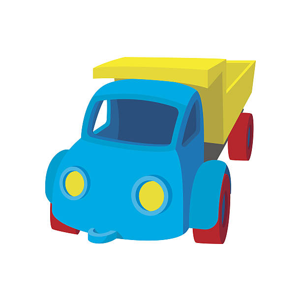 istock Toy truck cartoon icon 638633928