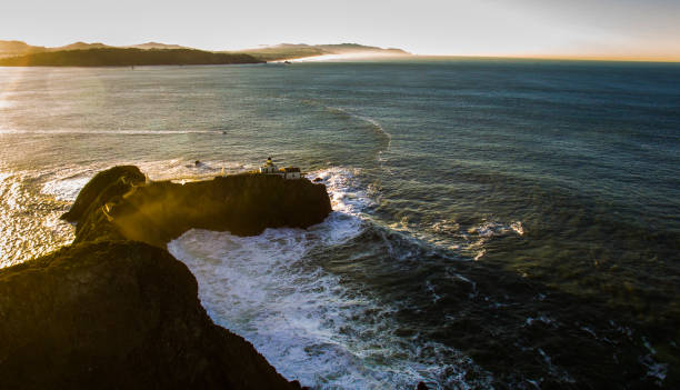 istock Lighthouse at the edge of cliff 638634854