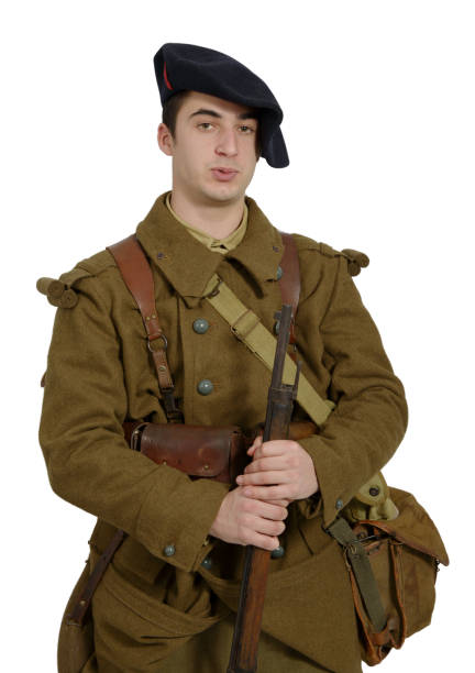 istock French Mountain Infantry soldier during the Second World War on 638635054