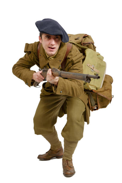 istock French Mountain Infantry soldier during the Second World War on 638635338