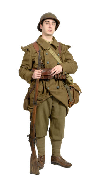 istock French soldier in 1940's uniform 638636656