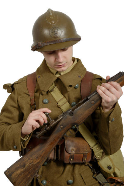 istock French soldier in 1940's uniform 638637058