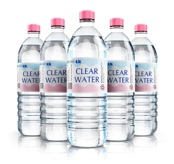 istock Group of plastic drink water bottles 638638244