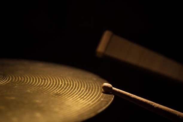 istock Drum sticks and cymbal detail 638647454