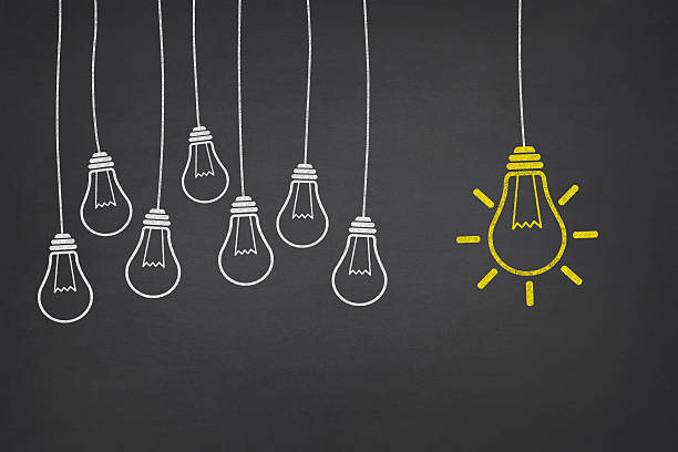 istock New Idea Concept with Light Bulb on Blackboard 638654390