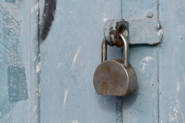 istock Closeup of a padlock 638657256