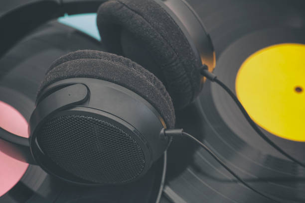 istock Vinyl records and headphones 638658650