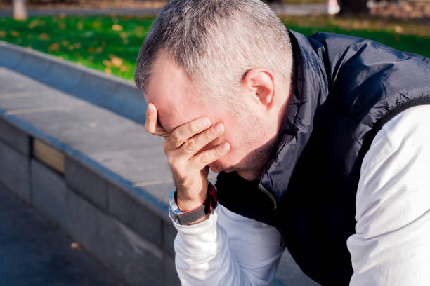 istock depressed man unhappy. stressed man. emotion portrait 638659696