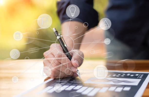istock businessman hand working with new modern computer and business s 638659950