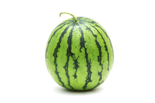 istock Watermelon Ripe and tasty isolated on white background 638662754