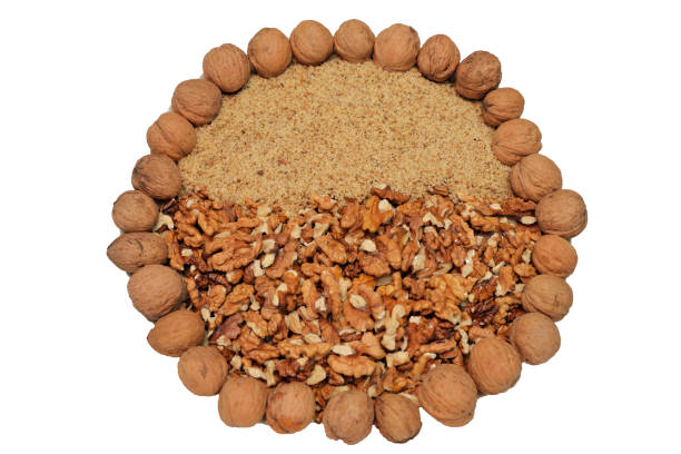 istock Walnuts are a tree nut belonging to the walnut family 638664740