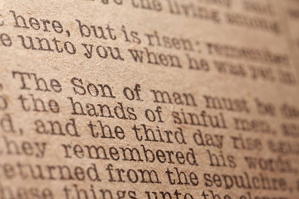 istock Macro Pages of ancient Bible 638668002