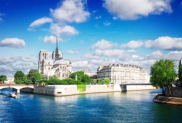 istock Notre Dame cathedral, Paris France 638671784