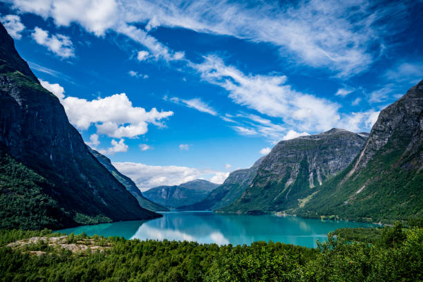 istock lovatnet lake Beautiful Nature Norway. 638674584