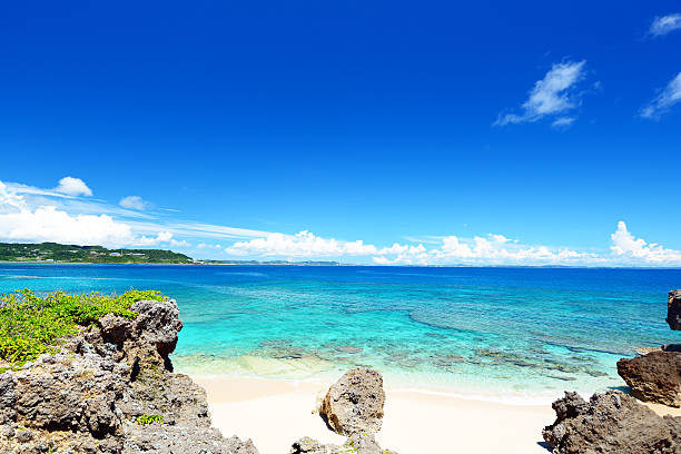 istock Beautiful beach in Okinawa 638681718
