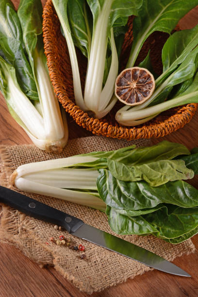 istock bunches of fresh chard 638685422