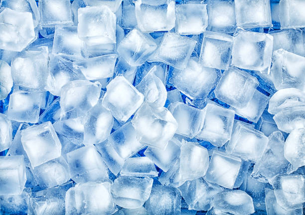 Crushed ice beverage. stock photo