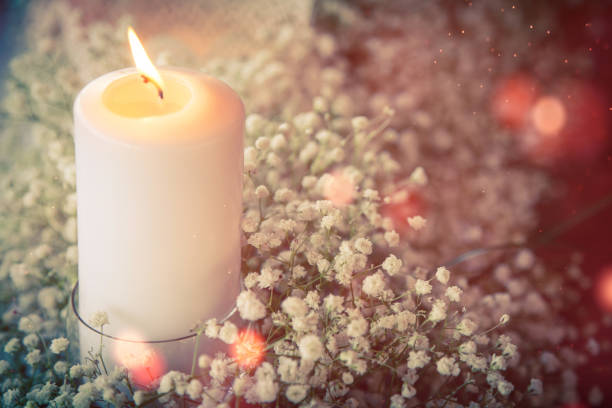 istock St Valentine's day greeting card with candle 638688798