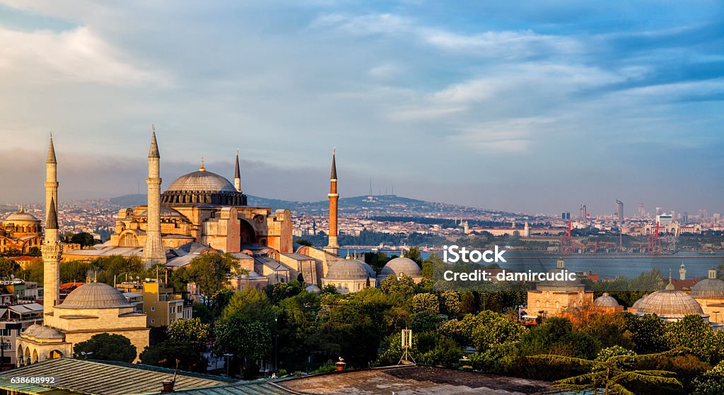 Hagia Sophia in Istanbul, Türkei  - Lizenzfrei Istanbul Stock-Foto