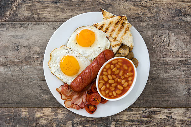 istock Traditional full English breakfast 638690324