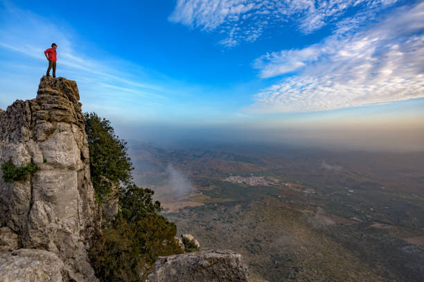istock On top of the rock 638691252