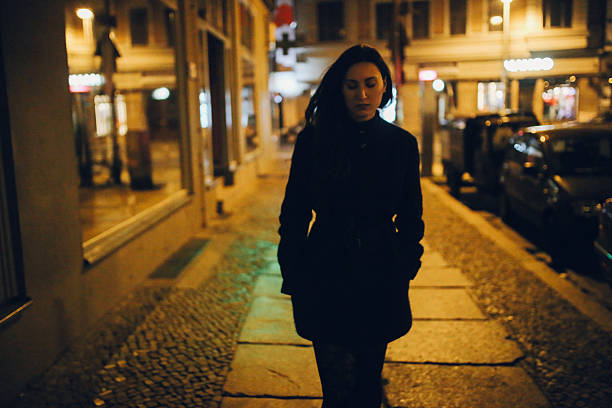 istock Young woman walking in Berlin Mitte 638694368