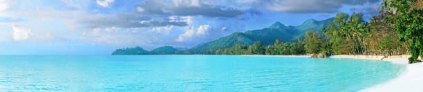 istock Beautiful tropical Thailand island panoramic 638699490