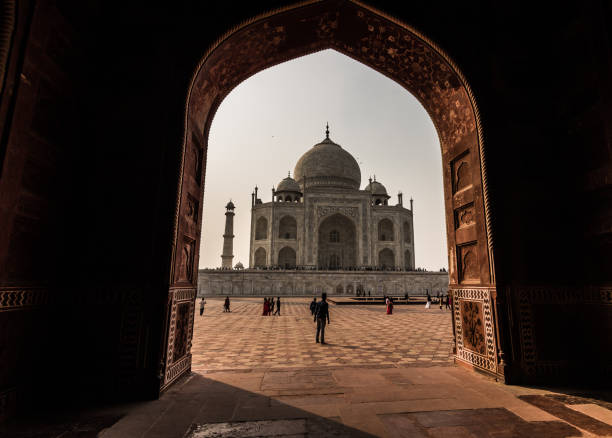 istock November 02, 2014: Archway into the Taj Mahal 638699880