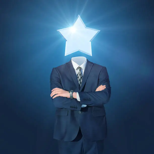 Photo of Businessman with star