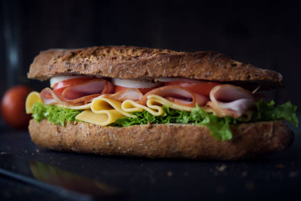 istock Delicious natural and diet sandwich 638704546