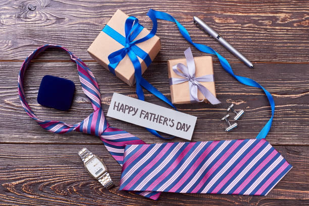istock Golden watch and greeting card. 638706984